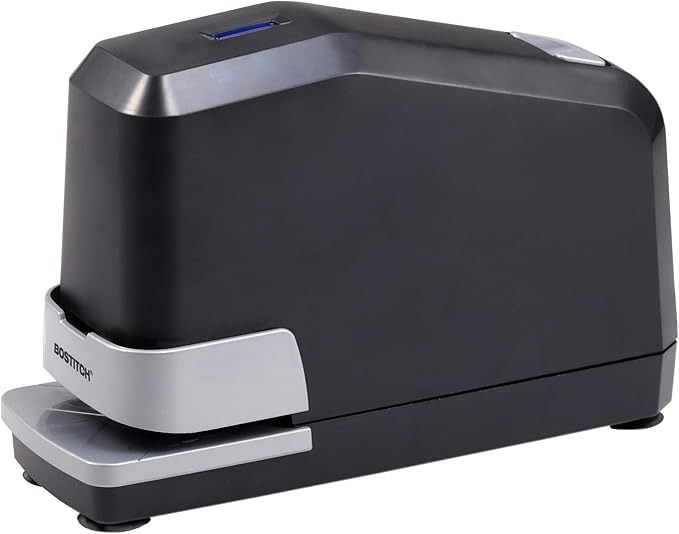 Bostitch Office Impulse Heavy Duty Electric Stapler Value Pack, 45 Sheet Capacity, Includes 5,000 Staples & Staple Remover, No-Jam, Faster Stapling, Black