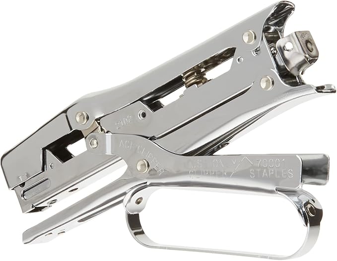 Ace 07020 Clipper Stapler Lightweight 210 Staple Capacity Chrome
