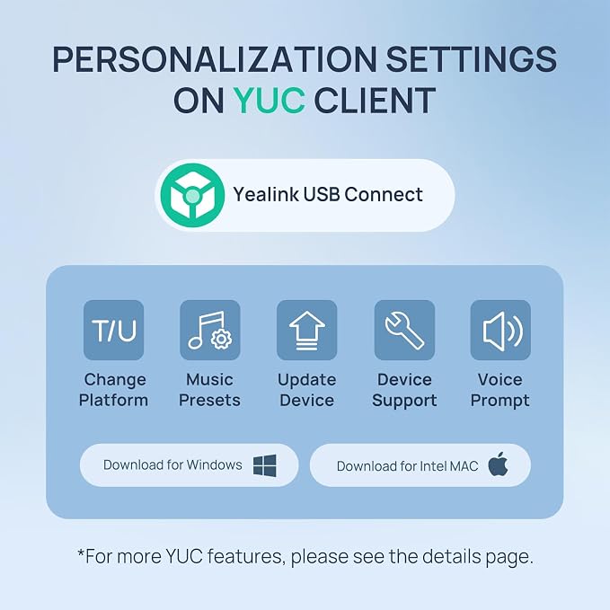 Yealink BH70 Mono Bluetooth Teams Headset with AI Mic for Work from Home PC | 3 Microphone Sound Isolation, Microsoft Teams & Zoom Certified, Compatible with Cisco Zoom Google, 35h Talk, USB-A dongle