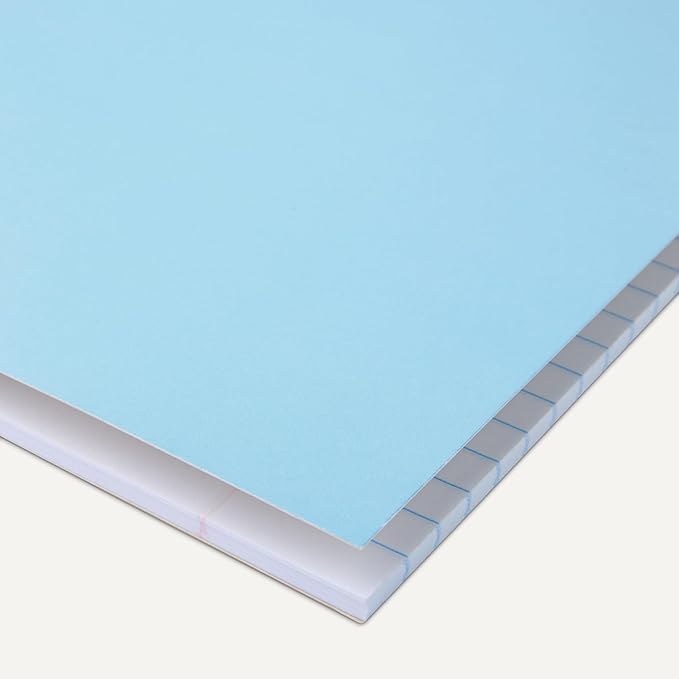 Amazon Basics College Ruled Spiral Notebook, For Work and School, 70 Sheets, 8" x 10.5", 3 pack, Assorted Pastel Solid Colors