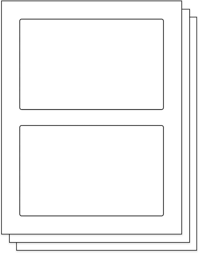 4-1/4 x 6-3/4 inch Stamps.COM SDC-1200 Shipping Labels for Inkjet & Laser Printers (2 per Sheet, 100 Labels, 50 Sheets)