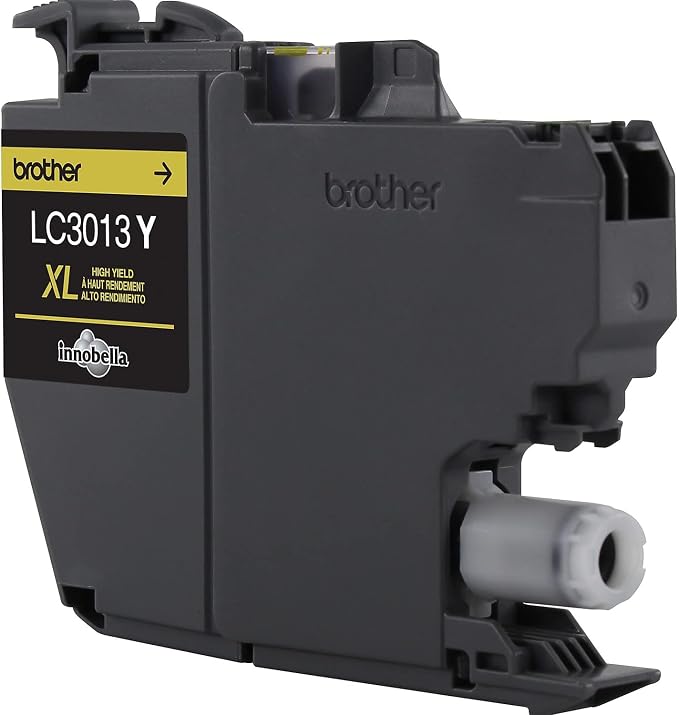 Brother Printer LC3013Y Single Pack Cartridge Yield Up To 400 Pages LC3013 Ink Yellow