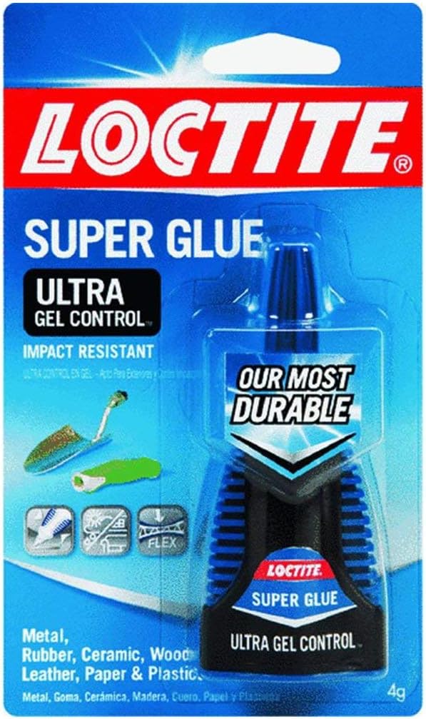 Henkel-Loctite 1363589 10 Pack 4 Gram Super Glue Ultra Gel Control, Clear