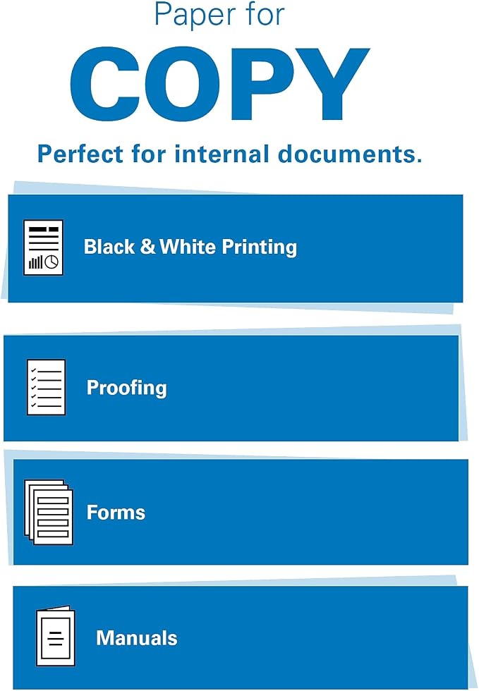 Hammermill Printer Paper, Great White 30% Recycled Paper, 3 Hole - 92 Bright, Made in the USA, 086702-1 Ream (500 Sheets)