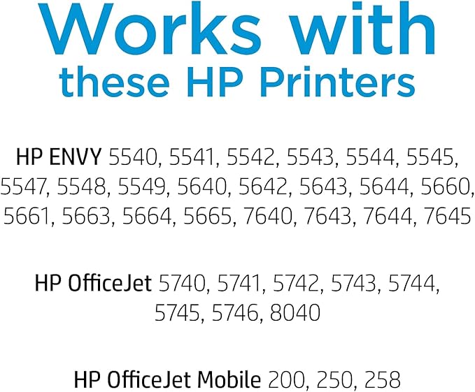 HP 62 Ink Cartridge, Black XL and Tri-Color (Black XL + CMY)