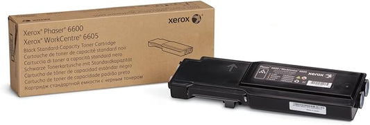 Xerox Phaser 6600/ WorkCentre 6605 Black Standard Capacity Toner Cartridge (3,000 Pages) - 106R02244