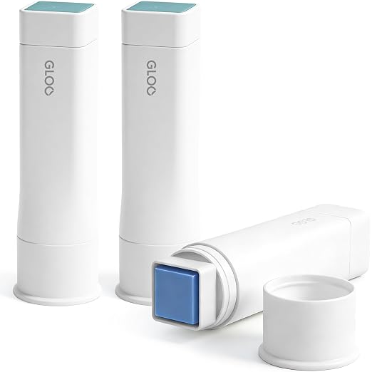 Kokuyo Gloo Square Glue Stick, Color Disappearable, Medium Size, Pack of 3, Japan Import (TA-G312-3P)