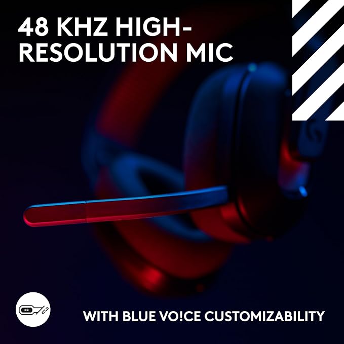 Logitech G Astro A20 X Lightspeed Wireless Gaming Headset for PS5, Xbox, Nintendo Switch/Switch 2, PC with 2-System PLAYSYNC Audio, Bluetooth, LIGHTSYNC RGB, and 48 kHz Boom Mic - Black