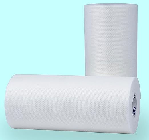 Areza Medical Surgical Tape - Porous Skin Soft Fabric Cloth Adhesive Tape - Fabripore - 6" x 10 yds. (15 cm x 9 m) - 2 Rolls per Box