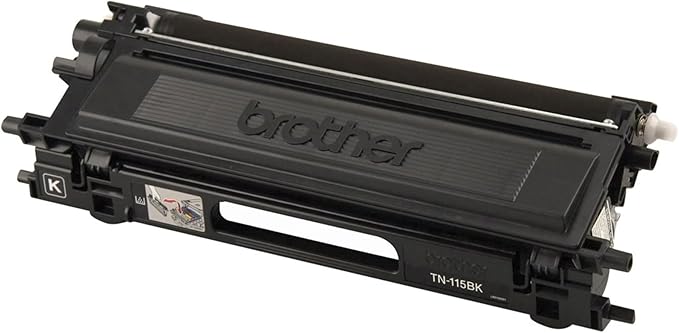 Brother TN115BK High Yield Black Toner Cartridge - Retail Packaging