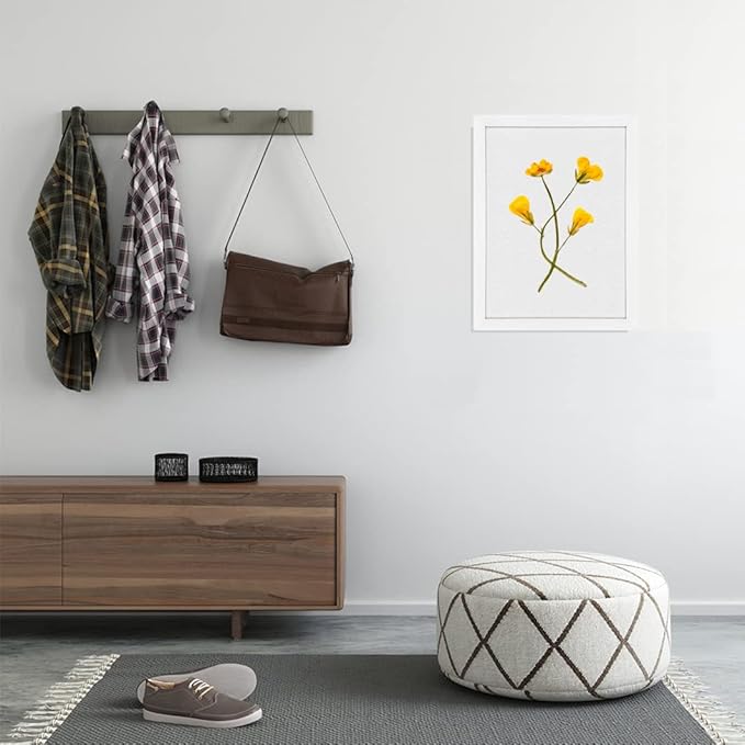 TORASO Cork Board Bulletin Board, Cork Boards for Walls with Pins, Eye Bolts, gaskets, Screws, Pin Board for Office, School and Home (White, 17“x23-2P)