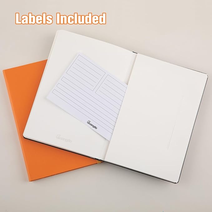 Lined Journal Notebook for Work with 160 Pages, 5.6" x 8" Hardcover Notebooks Journals Medium Size for Writing Women Men