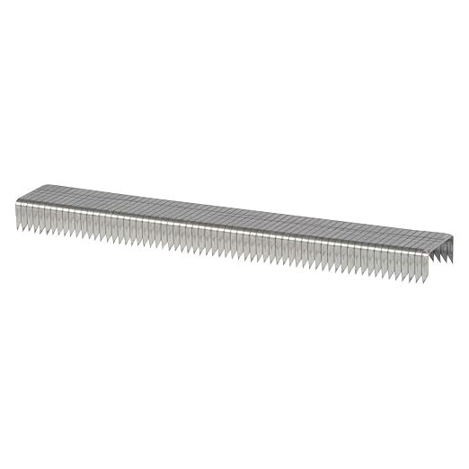Arrow 60430 Wide Crown Staples for Staple Guns and Staplers, Use for Upholstery, Crafts, General Repairs, 1/4-Inch Leg Length, 1/2-Inch Crown Width, 1000-Pack