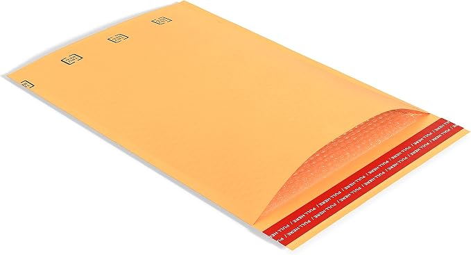 Staples Bubble Mailers, #4 Size, 9.5x13.5 Inch, Cushioned, 25-Pack | Durable mailers for shipping fragile items and everyday packages.