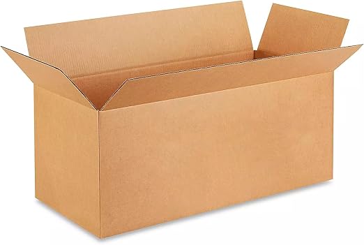 Extra Large Shipping & Moving Boxes 33 x 14 x 14 inches (5-Pack) - Extra Strength 200 lb vs Regular - Corrugated Packing Boxes for USPS/UPS - Large Shipping Box by IDL Packaging