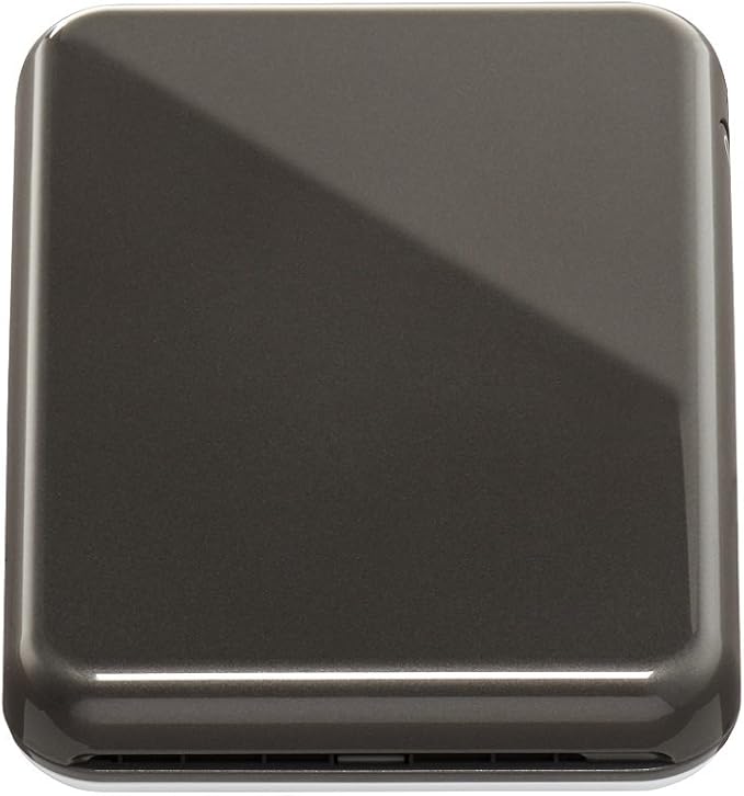 Canon IVY Mini Photo Printer for Smartphones (Slate Gray) - Sticky-back prints, Pocket-size