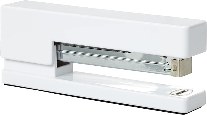 JAM PAPER Modern Desk Stapler - White - Sold Individually