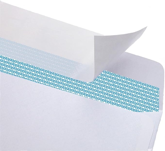 Aimoh 1000#9 Double Window SELF Seal Security Envelopes - for Invoices, Statements & Documents, Security Tinted - Size 3-7/8 x 8-7/8-24 LB - 1000 Count (30139)