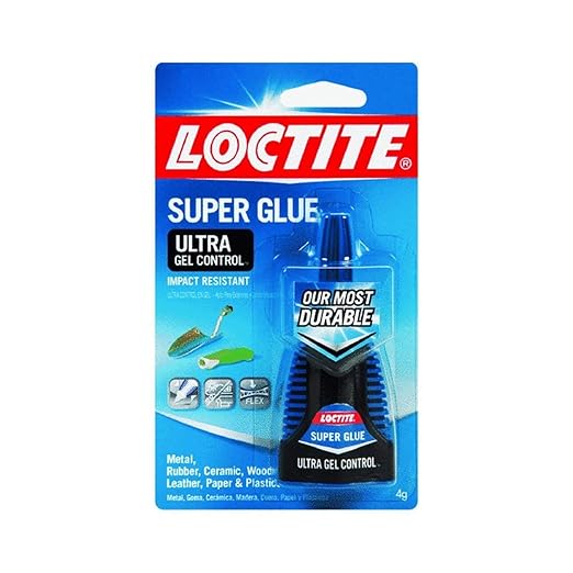 Loctite Henkel 4 Gram Super Glue Ultra Gel Control, Clear (10)