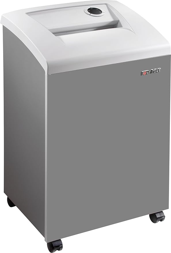 DAHLE CleanTEC 51472 Paper Shredder w/Air Filter, Micro Cut, P-5 Security, German Engineered, Jam Protection, Auto Oiler, SmartPower, 16 Sheet Max