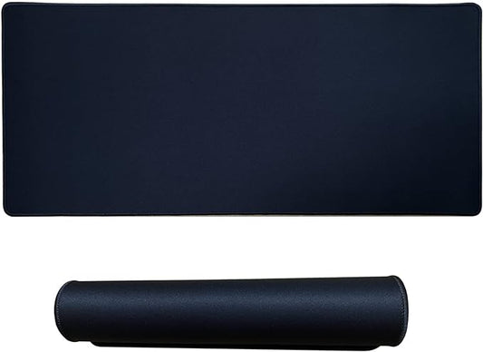 Gaming Mouse Pad,Hosimoln Large Mouse Pad Size 31.5x11.8 Thickness 0.12 inches,Premium-Textured Non-Slip & Waterproof Computer Mousepad with Stitched Edges for Gaming, Office & Home-80x30 Black001