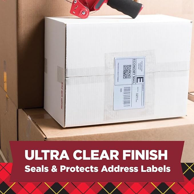 Scotch Secure Seal Packing Tape, Ultra Clear, Reliable and Durable Seal, 1.88 in x 800 in., 1 Packaging Roll with Dispenser
