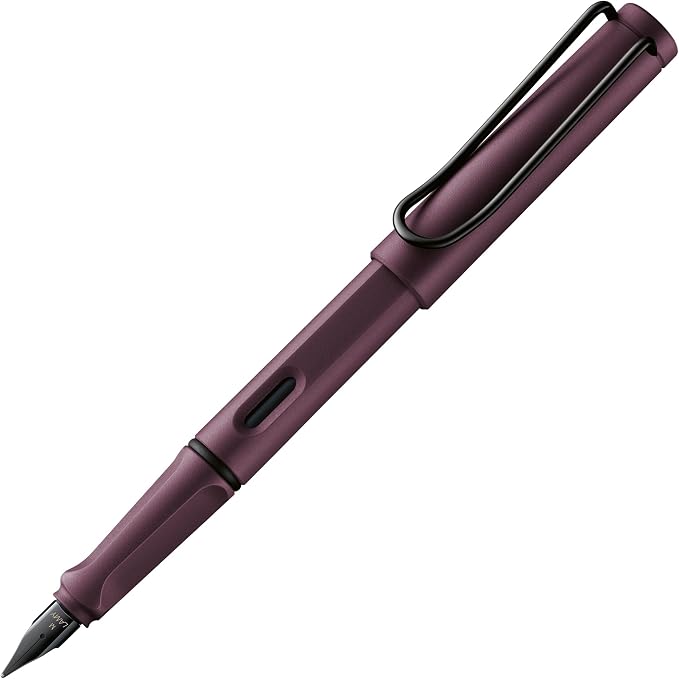 LAMY safari scarlet - Fountain Pen with ergonomic grip & polished steel nib in size F - ideal for any Writing & Calligraphy - including LAMY T 10 blue cartridge - Right-Handed | Lamy Fountain pen with ergonomic grip - robust ASA plastic - incl. LAMY T ...