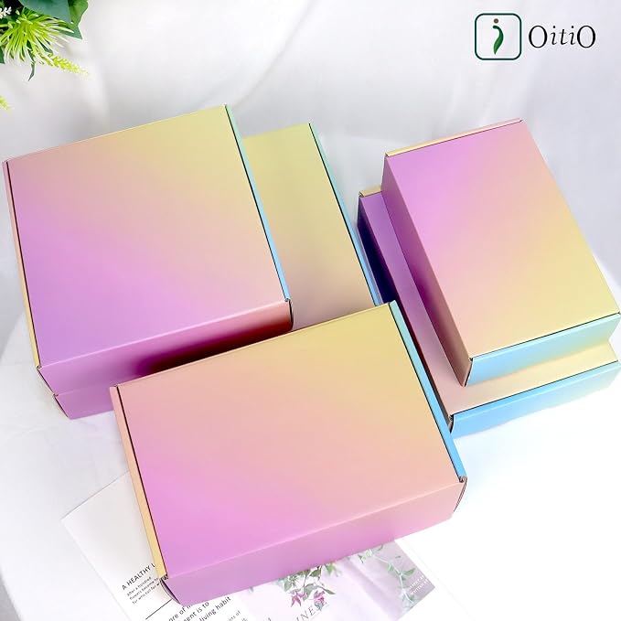 Shipping Boxes for Packaging, 9x6x2 Inches Corrugated Cardboard Boxes, Paper Mailing Boxes for Small Business(15 Pack)