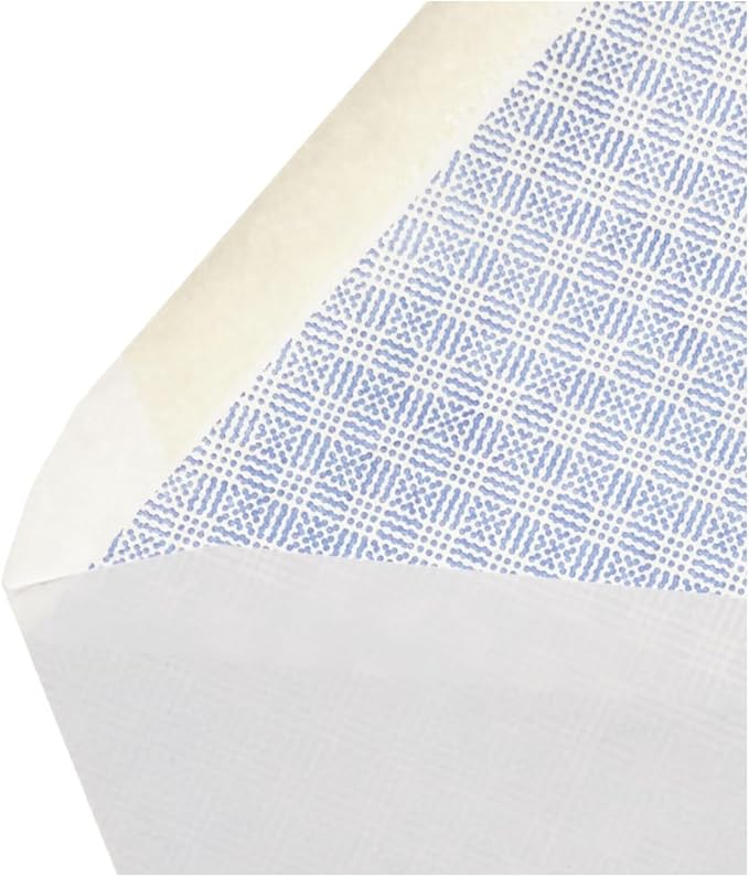 Amazon Basics #10 Security Tinted Business Envelopes for Documents and Invoices, Quality Seal, 4-1/8" x 9-1/2", White, Pack of 500