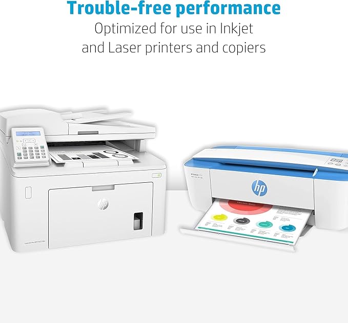 HP 115100 Multipurpose Paper, 96 Bright, 20 lb, Letter, White, 2500 Sheets/Carton