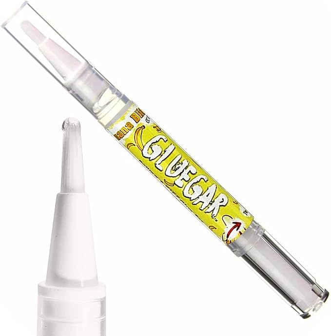 Caligars GlueGar Go Stix Rolling Glue - Cigar Glue Sticks with Different Flavors - Handy Rolling Glue for Wraps, & Papers - Natural, Plant Based Glue Stick Pen - Banana Blitz (1 Pack, 3ml)