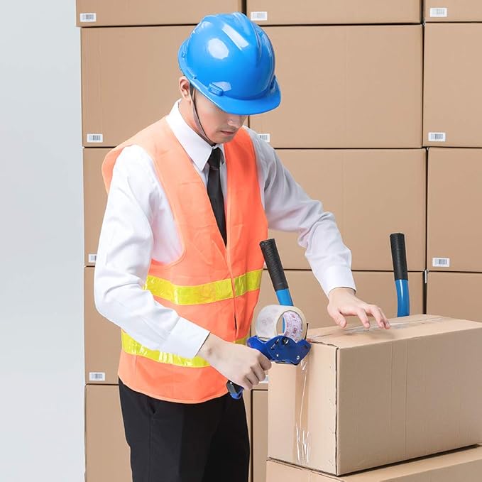 I GO Clear Packing Tape, Packaging Tape Refills for Shipping Moving Box Mailing Storage Sealing, 1.88" Width x 54.68 yd. Length, 2.95" Core, Clear, 2.64 mils/0.067 mm Thick (18 Rolls per Pack)