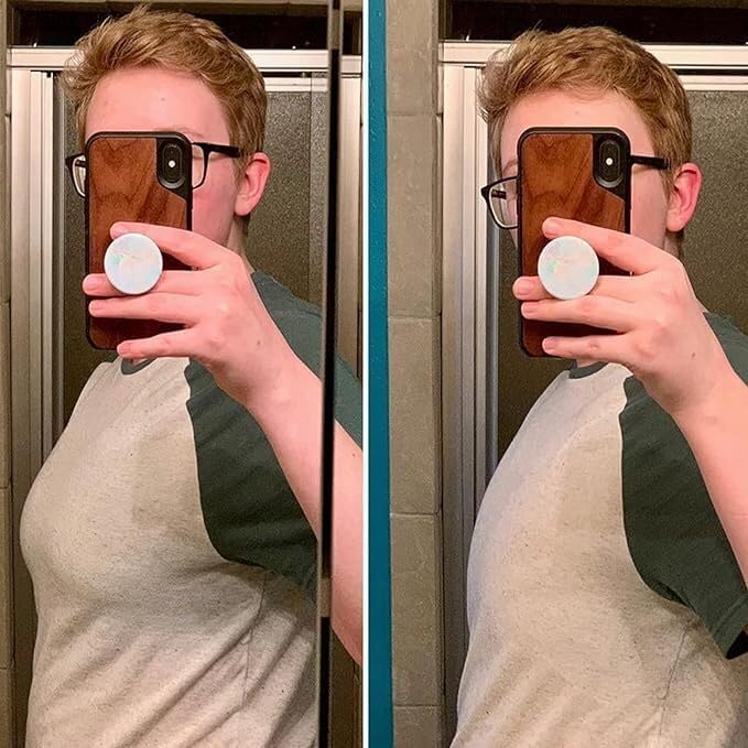 XUJI Transgender FTM Zip Up Breathable Half Chest Binder