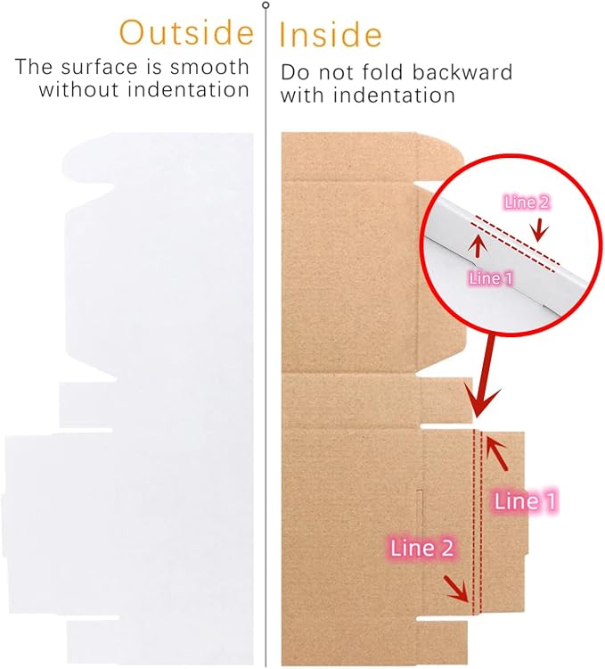 11x8x2 Shipping Boxes White Mailer Corrugated Cardboard Box Set of 30 | for Packaging, Literature, Packing, Mailing, Storage, Small Business, Moving, Gift, Supplies, Quick Fold, Tab Locking