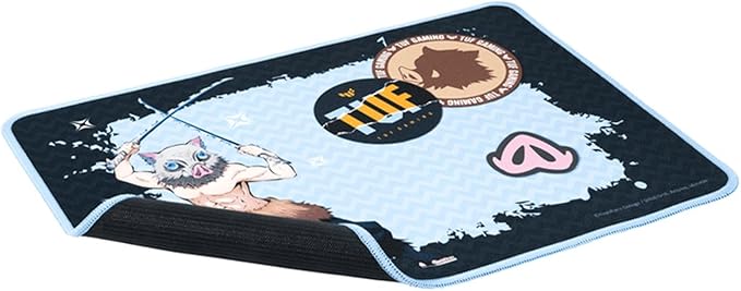 ASUS TUF Gaming P1 Portable Gaming Mouse pad (Nano-Coated, Water-Resistant Surface, Durable Anti-fray Stitching, and Non-Slip Rubber Base), Demon Slayer, NEZUKO