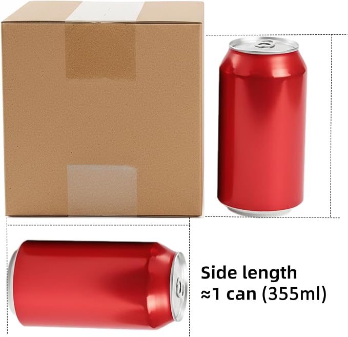 Peohud 5x5x5 Inches Shipping Boxes, 30 Pack Corrugated Cardboard Box, Small Cube Mailing Boxes for Packing, Moving, Shipping, Storage, Small Business