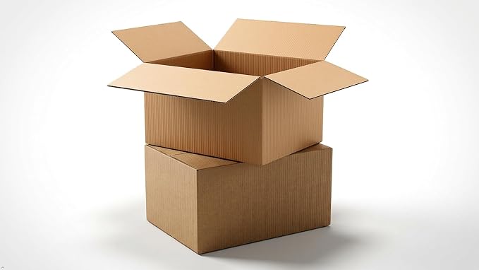Corrugated Shipping Boxes, 21 x 14 x 9 inch, 20 Pack | Medium Mail, Packaging