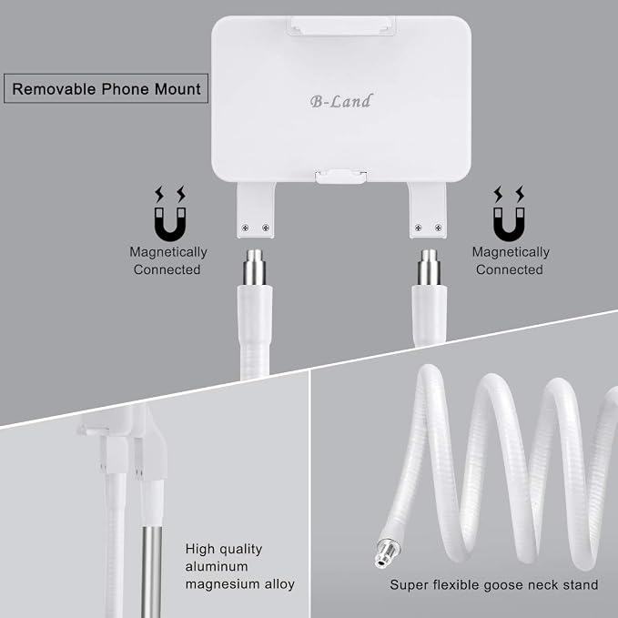 Cell Phone Holder, Universal Lazy Bracket DIY Mobile Phone Stand | Flexible Mount Stand with Multiple Function