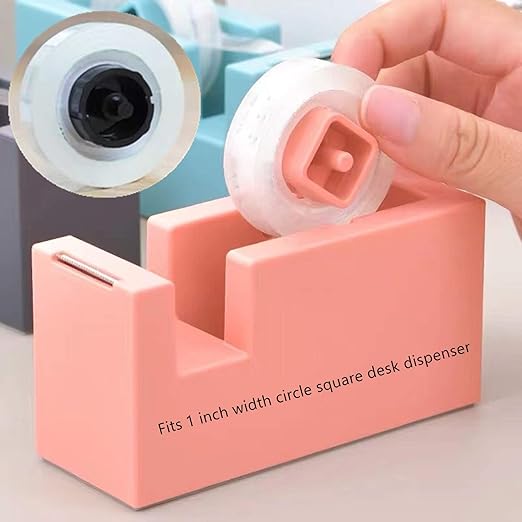 Transparent Tape, 144 Pack, Gift Wrap Clear Invisible Tape for Presents, Wrapping Paper, Refills for Dispenser