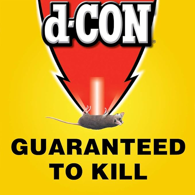 d-Con Disposable Corner Fit Mouse Bait Station, 0.5 Oz (Pack of 3)