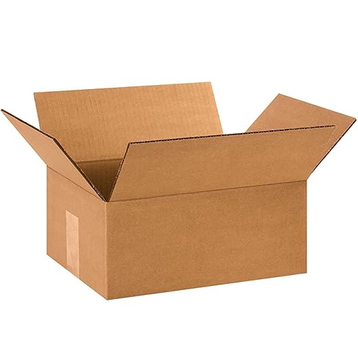 BOX USA 12 x 9 x 5 Corrugated Cardboard Boxes, Small 12"L x 9"W x 5"H, Pack of 25 | Shipping, Packaging, Moving, Storage Box for Home or Business, Strong Wholesale Bulk Boxes