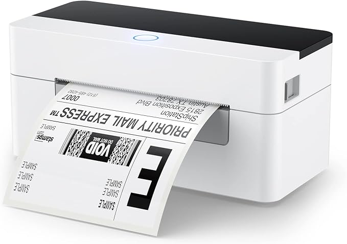 OFFNOVA USB Shipping Label Printer, 4x6 Label Printer for Shipping Packages, High Speed Thermal Printer, Supports ShipStation UPS FedEx Ebay, NO Bluetooth Function