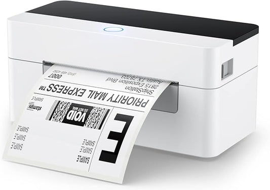 OFFNOVA USB Shipping Label Printer, 4x6 Label Printer for Shipping Packages, High Speed Thermal Printer, Supports ShipStation UPS FedEx Ebay, NO Bluetooth Function
