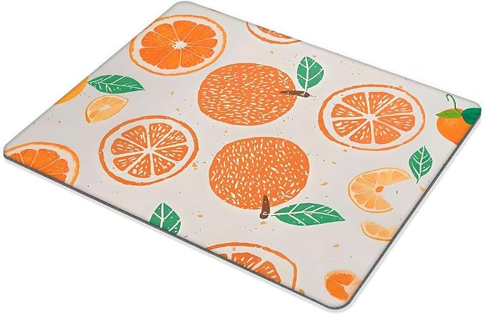 Main Squeeze Orange Stamped Mouse pad Customized Mousepad Non-Slip Rubber Base Mouse Pads for Computers Laptop Office Desk Accessories Mouse pad