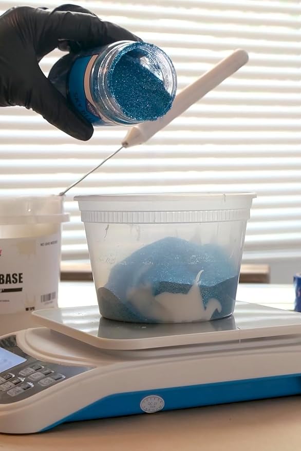 Rapid Cure® Plastisol Glitter Base (Glitter Not Included) – Mix with Glitter for Custom Sparkle Ink – Glitter Base for Screen Printing, Garment Design, and Apparel Decoration (Pint)