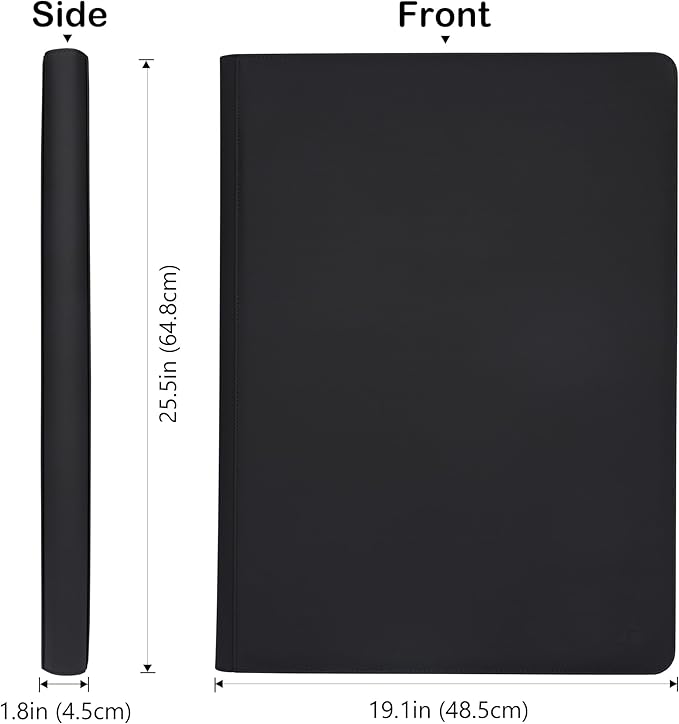 Rayvol Premium 2300 Pockets Card Binder, Large 36-Pocket 2000+ Ringless Trading Card Album - Side Loading UltraSonic-362304 Tech Zip Binder for TCG