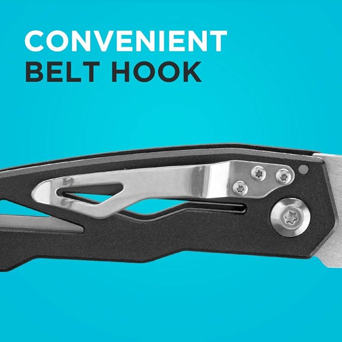 BLACK+DECKER Utility Knife, Folding, 2 Pack (BDHT10001)