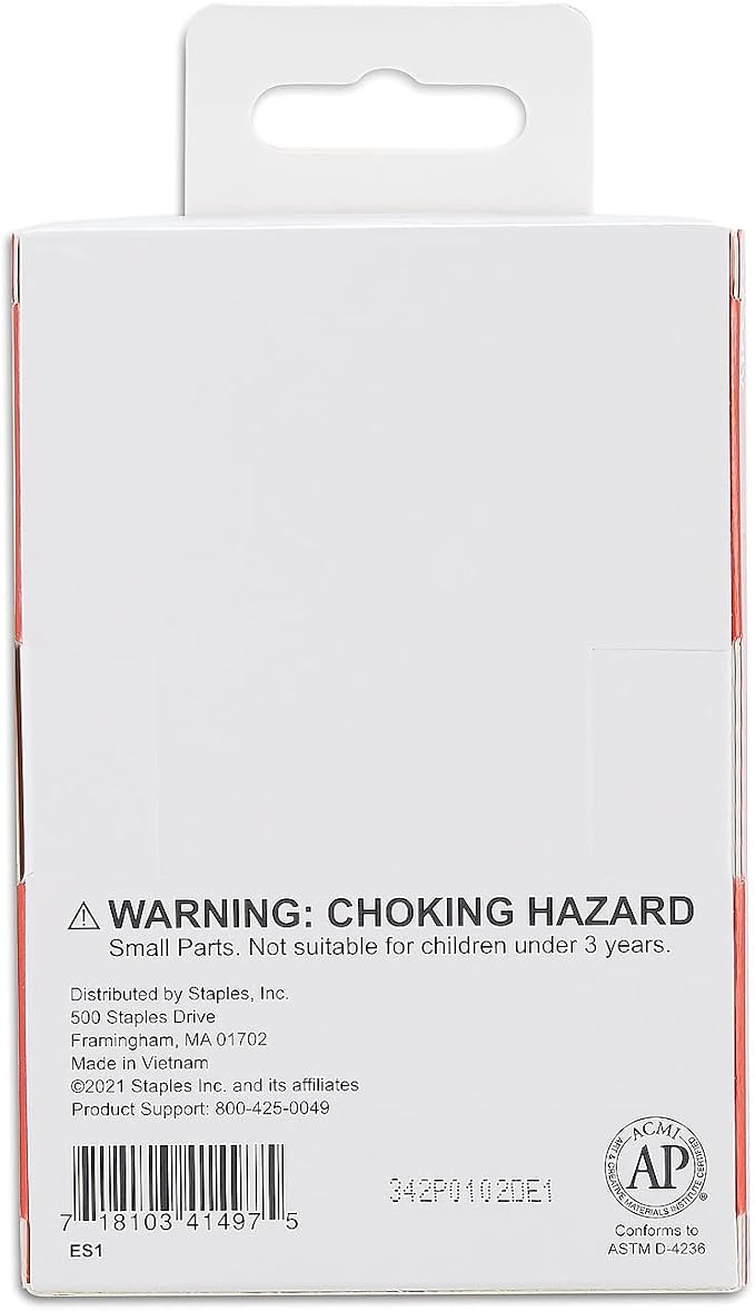 Staples Glue Sticks, 0.28 oz., 54/Carton