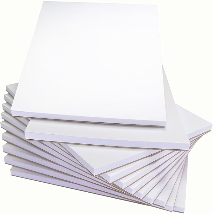 NextDayLabels Memo Pads - Note Pads - Scratch Pads - Writing Pads - 10 Pads with 50 Sheets in Each Pad (4.25 x 5.5 inches)