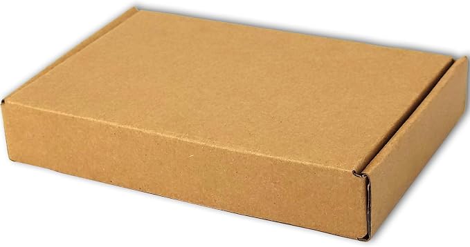 7x5x1 Shipping Boxes Brown Mailer Corrugated Cardboard Box Set of 100 | for Packaging, Literature, Packing, Mailing, Storage, Small Business, Moving, Gift, Supplies, Quick Fold, Tab Locking